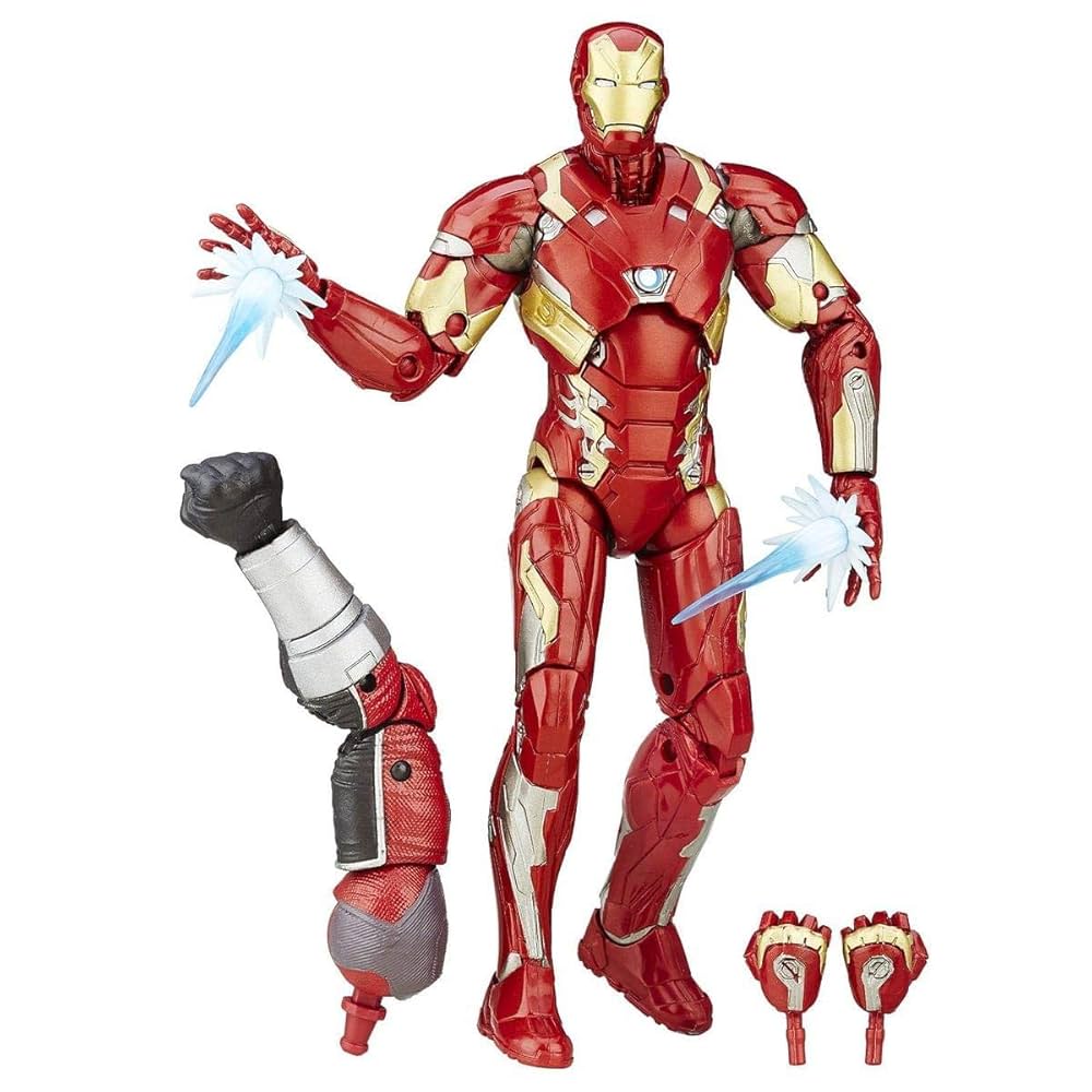 Marvel Legends Series, Iron Man Mark 46, figurina, 15 cm